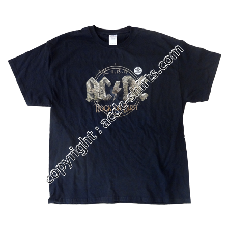 Shirt AC/DC recto