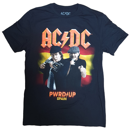 Shirt Europe AC/DC 2023-2024 recto