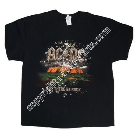 Shirt Australia AC/DC 2015-2016 recto