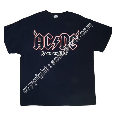 Shirt Australia AC/DC 2015-2016 recto