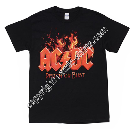 Shirt Australia AC/DC 2015-2016 recto
