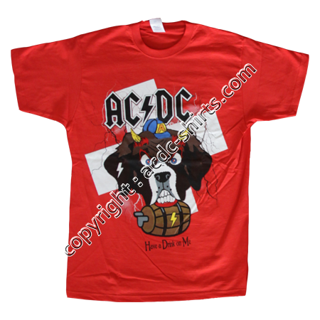 Shirt Europe AC/DC 2015-2016 recto