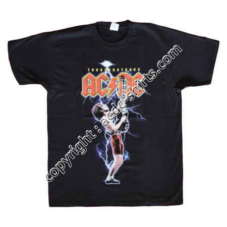 Shirt Europe AC/DC 2015-2016 recto