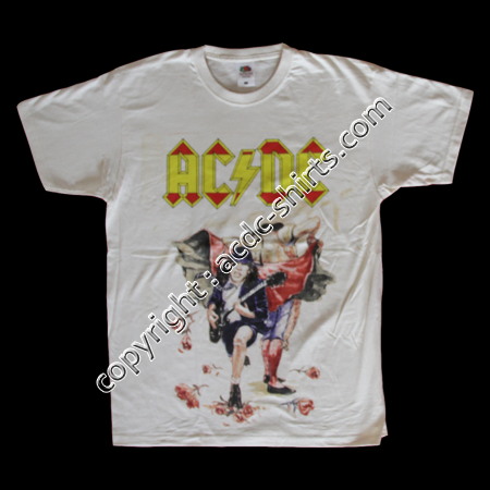 Shirt Europe AC/DC 2015-2016 recto