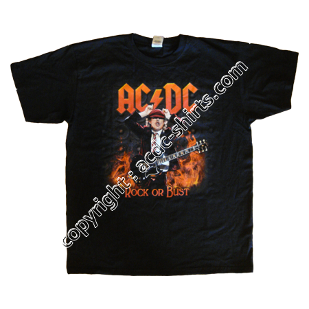 Shirt Europe AC/DC 2015-2016 recto