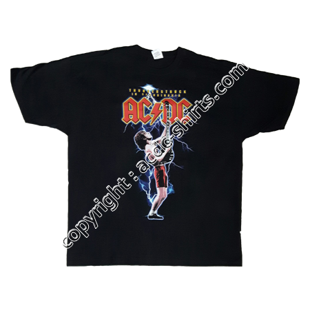 Shirt Europe AC/DC 2015-2016 recto