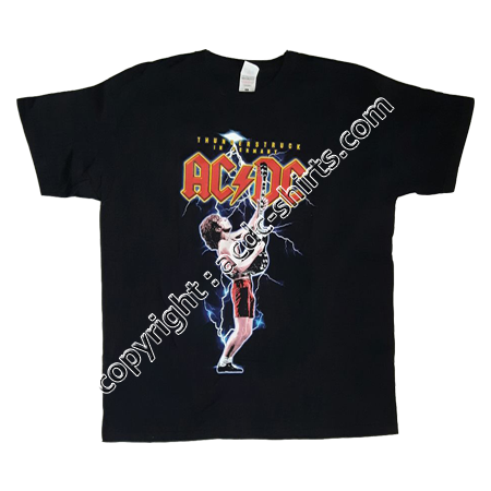 Shirt Europe AC/DC 2015-2016 recto