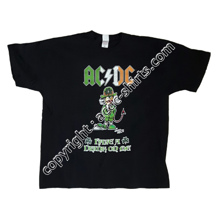 Shirt Europe AC/DC 2015-2016 recto