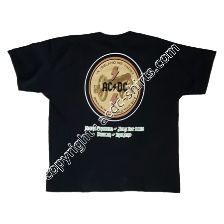 Shirt Europe AC/DC 2015-2016 verso