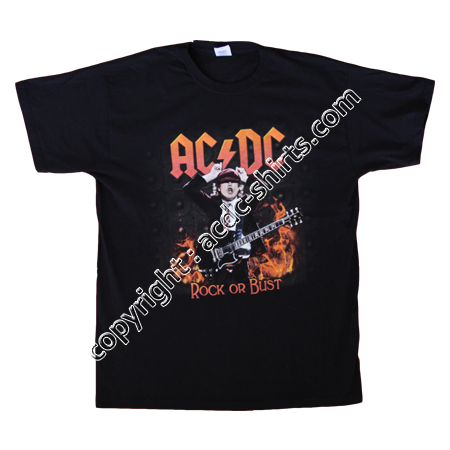 Shirt Europe AC/DC 2015-2016 recto