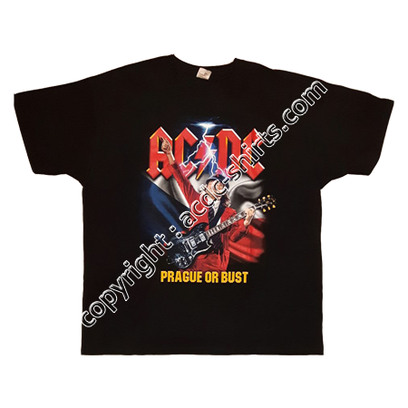 Shirt Europe AC/DC 2015-2016 recto