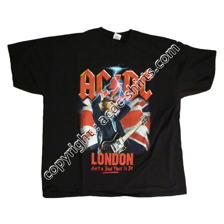 Shirt Europe AC/DC 2015-2016 recto