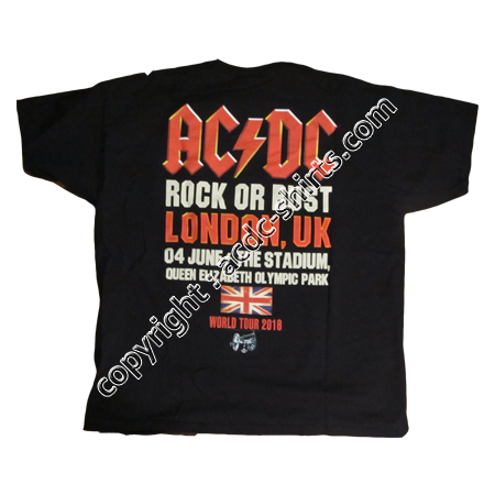 Shirt Europe AC/DC 2015-2016 verso