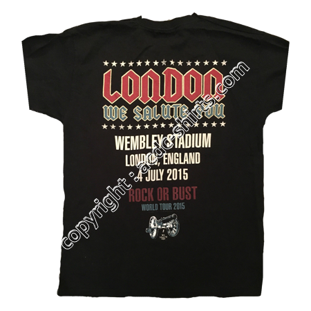 Shirt Europe AC/DC 2015-2016 verso