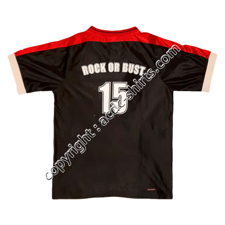 Shirt Europe AC/DC 2015-2016 verso