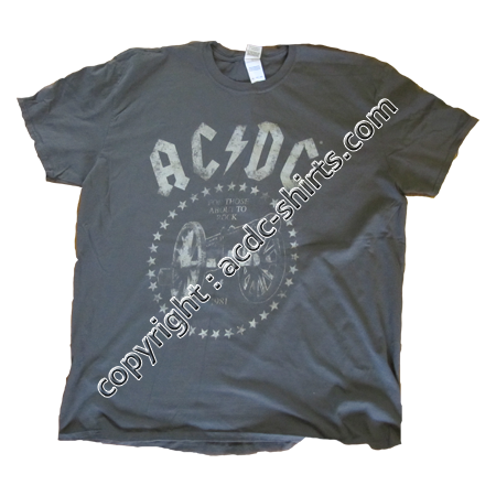 Shirt Europe AC/DC 2015-2016 recto