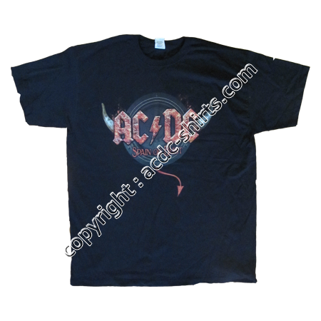 Shirt Europe AC/DC 2015-2016 recto