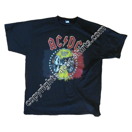 Shirt Europe AC/DC 2015-2016 recto