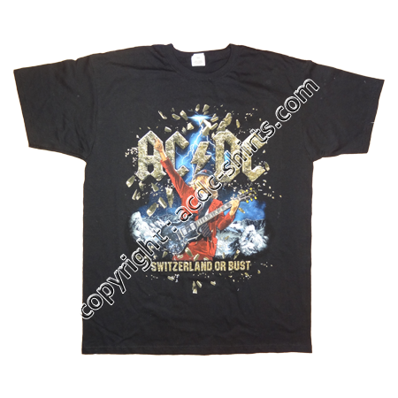 Shirt Europe AC/DC 2015-2016 recto