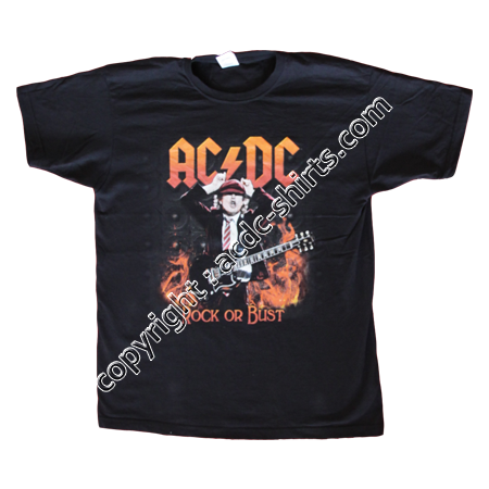 Shirt Europe AC/DC 2015-2016 recto