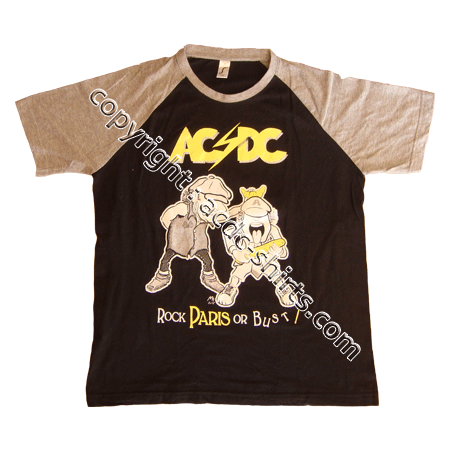 Shirt Europe AC/DC 2015-2016 recto