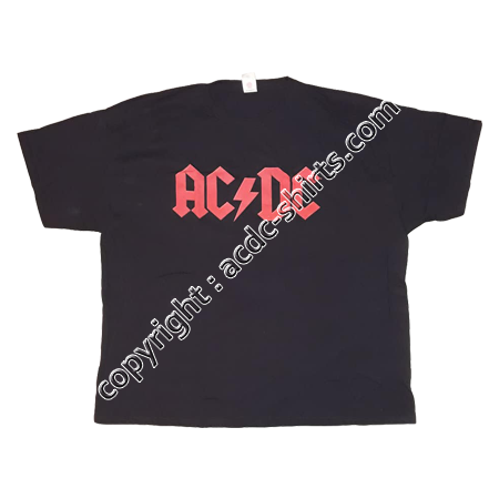 Shirt Europe AC/DC 2015-2016 recto