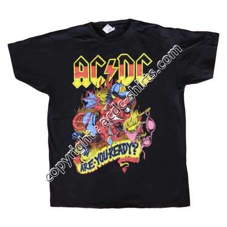 Shirt Europe AC/DC 2015-2016 recto