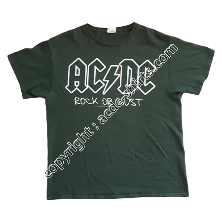 Shirt USA AC/DC 2015-2016 recto