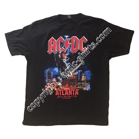 Shirt USA AC/DC 2015-2016 recto