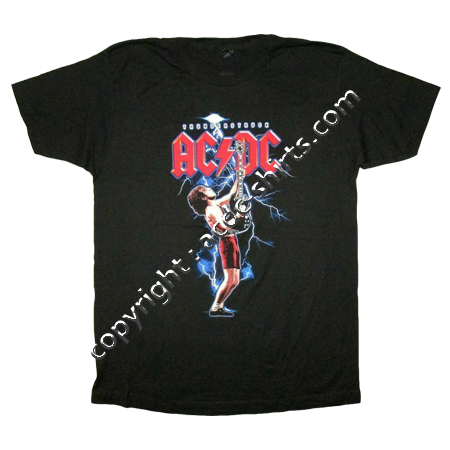 Shirt USA AC/DC 2015-2016 recto