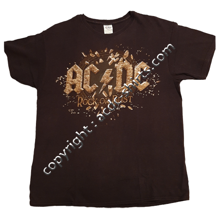 Shirt USA AC/DC 2015-2016 recto