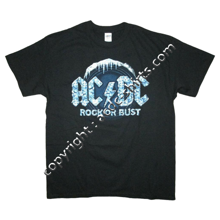 Shirt USA AC/DC 2015-2016 recto