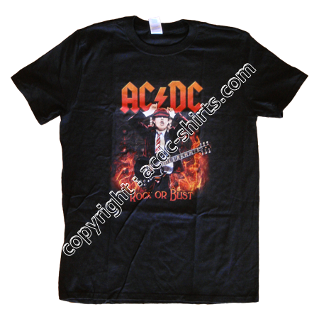 Shirt USA AC/DC 2015-2016 recto