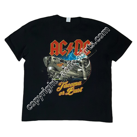 Shirt USA AC/DC 2015-2016 recto