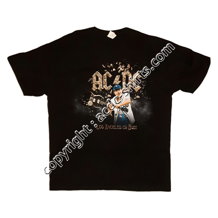 Shirt USA AC/DC 2015-2016 recto