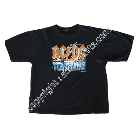 Shirt USA AC/DC 2003 recto