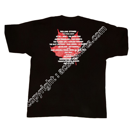 Shirt USA AC/DC 2003 verso