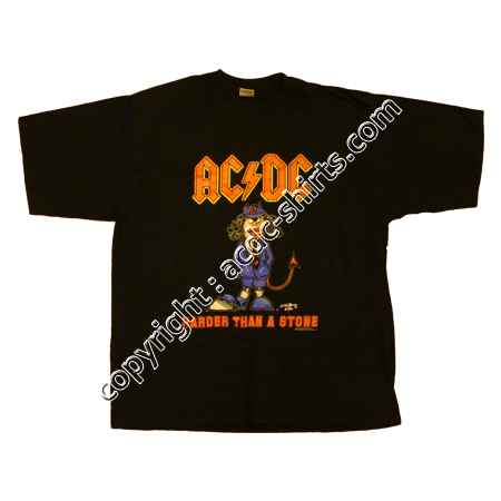 Shirt Europe AC/DC 2003 recto