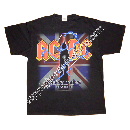 Shirt Europe AC/DC 2003 recto