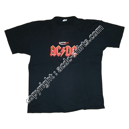 Shirt Europe AC/DC 2003 recto