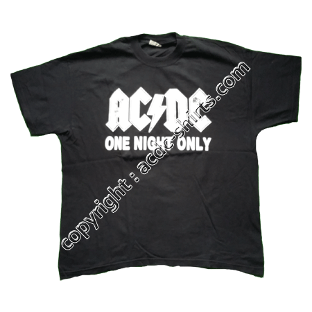 Shirt Europe AC/DC 2003 recto