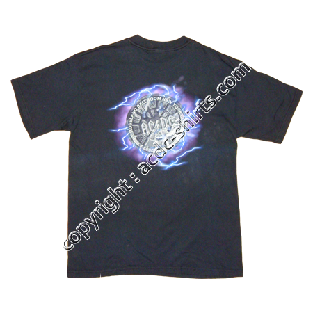Shirt USA AC/DC 2003 verso
