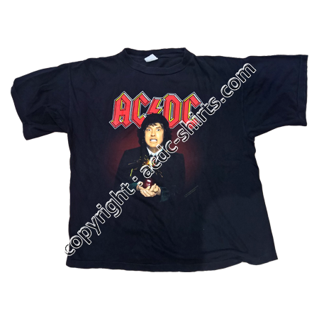 Shirt Europe AC/DC 1991 recto