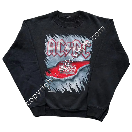 Shirt Europe AC/DC 1991 recto