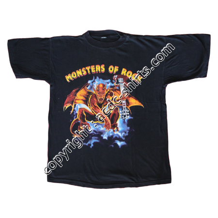 Shirt Europe AC/DC 1991 recto