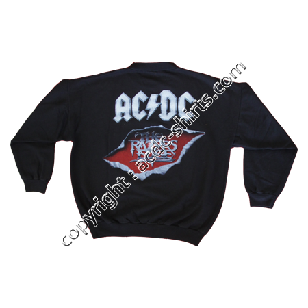 Sweat Europe AC/DC 1991 verso