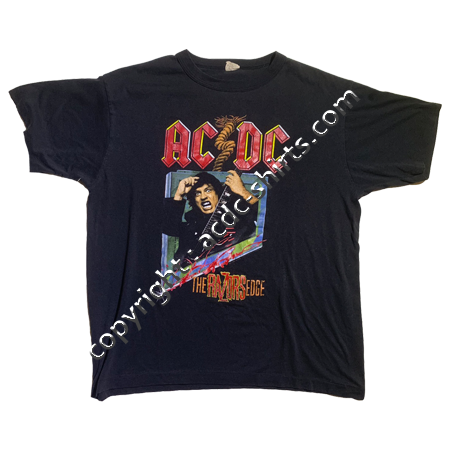 Shirt USA AC/DC 1990 recto