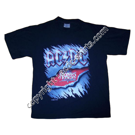 Shirt USA AC/DC 1990 recto