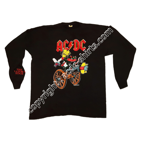 Shirt USA AC/DC 1990 recto