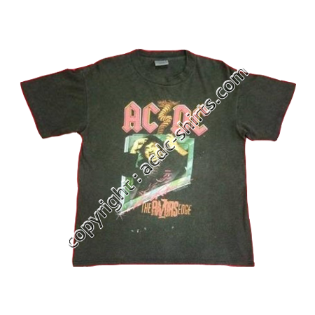 Shirt USA AC/DC 1990 recto